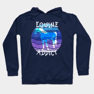 Equine addict N1 - frost Hoodie